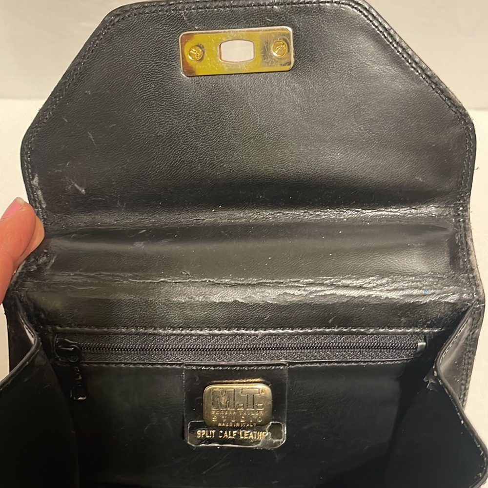 M.T. MORGAN TAYLOR STUDIO VINTAGE KELLY BAG - Picture 9 of 10